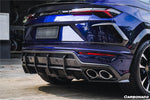  2018-2022 Lamborghini URUS TC Style Dry Carbon Fiber Rear Bumper Vents - Carbonado 