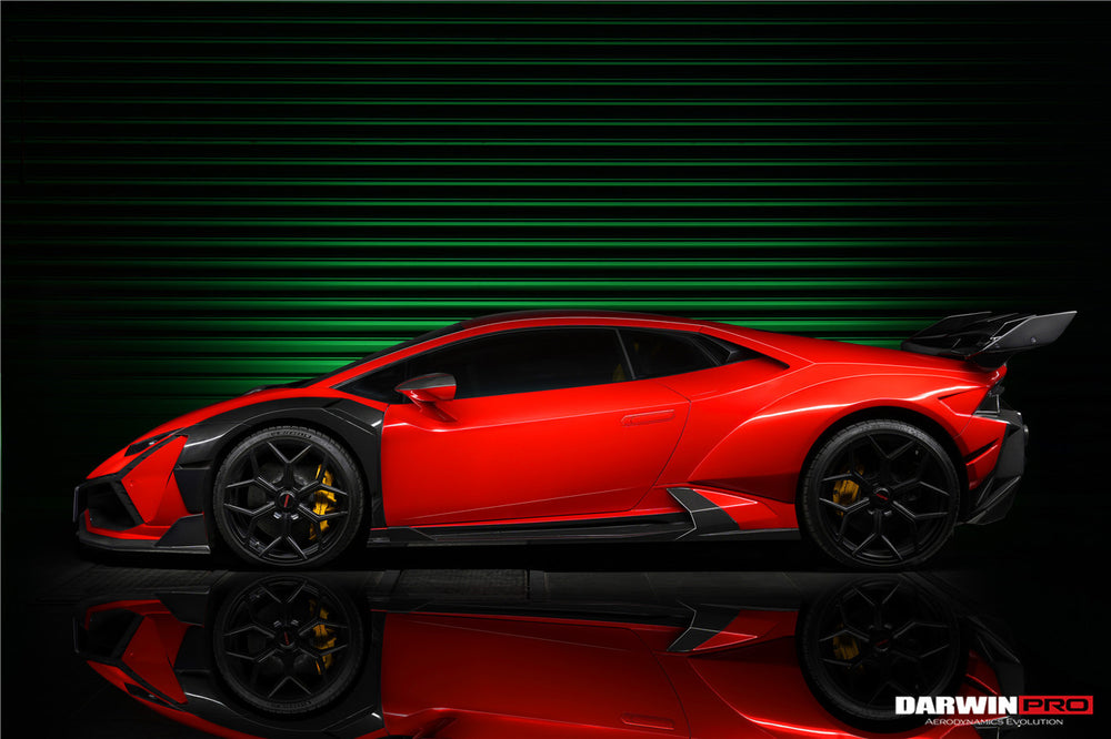 2015-2022 Lamborghini Huracan LP610 & LP580 & EVO BKSSII Style Front Wide Fender - DarwinPRO Aerodynamics