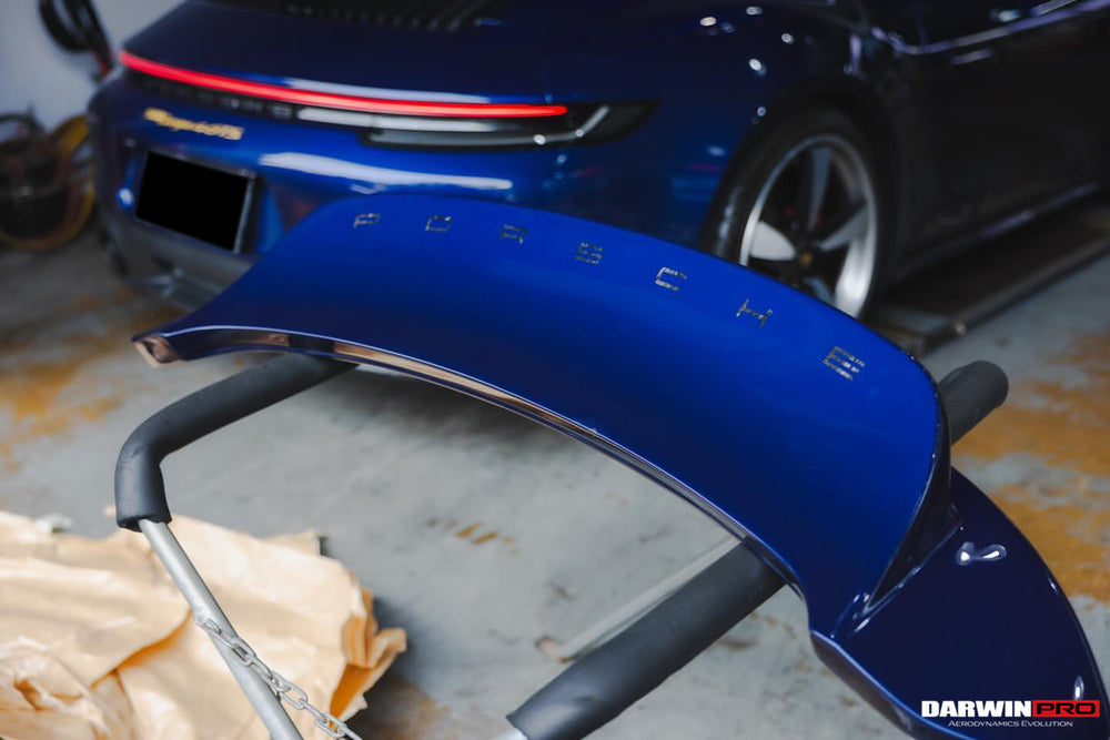2019-2023 Porsche 911 992 Targa & Cabriolet BKSS Style Ducktail Trunk Wing