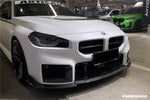  2021-2024 BMW M2 G87 OD Style Dry Carbon Fiber Front Lip 