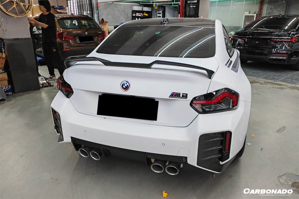 2021-2024 BMW M2 G87 OD-B Style Dry Carbon Fiber Trunk Spoiler
