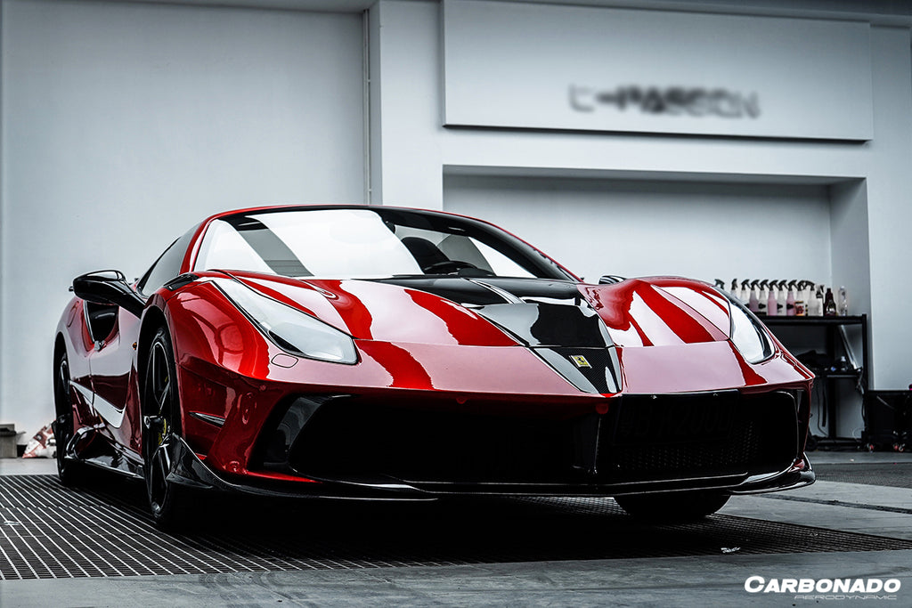 2015-2020 Ferrari 488 GTB & Spider MSY Style Front Bumper