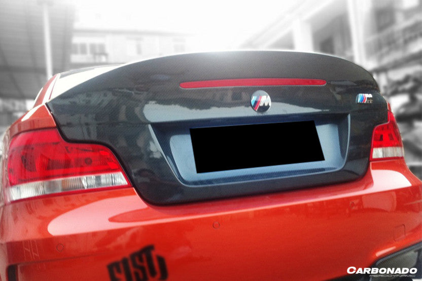 Alerón Trasero De Fibra De Carbono Para BMW 1 Series Coupé 1M E82/E88 (2007-2013) – Estilo M Sport
