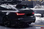  2019-2023 Audi RS6 Avant C8 IMP Performance Carbon Fiber Middle Spoiler 