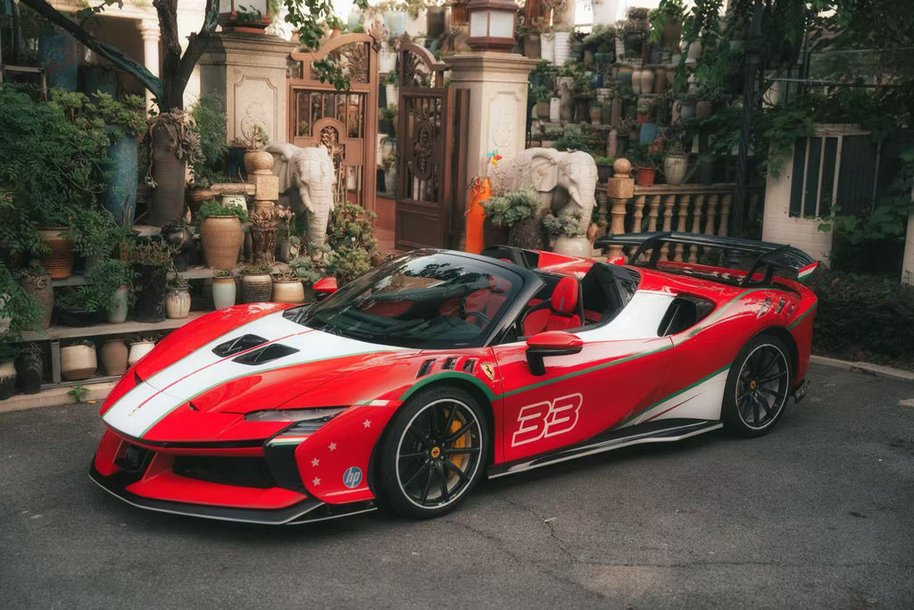 2021-UP Ferrari SF90XX-Style Autoclave Carbon Fiber Body Kit