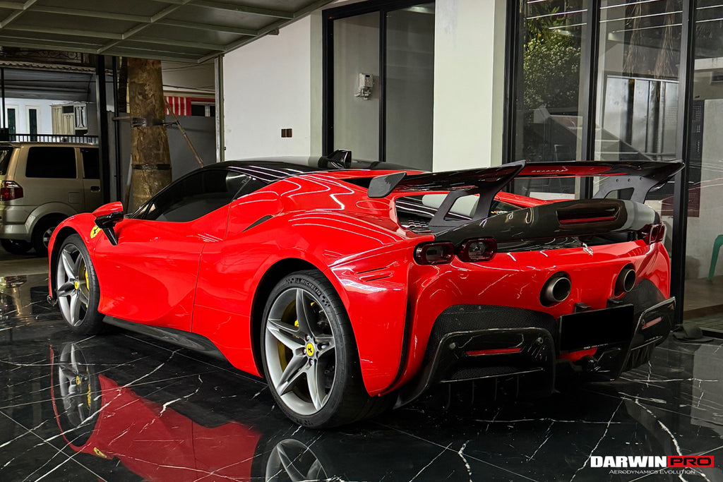 ✨ SF20XX 2020-UP Ferrari SF90XX-Style Autoclave Carbon Fiber Wing (Fits