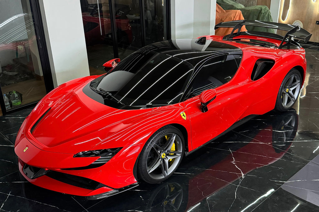 2020-UP Ferrari SF90XX-Style Autoclave Carbon Fiber Wing (Fits