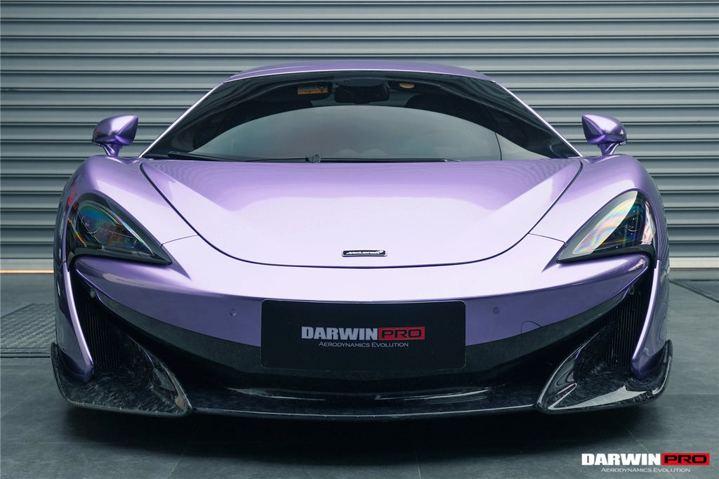 DarwinPRO 2018-2021 McLaren 600lt Carbon Fiber Front Bumper Side
