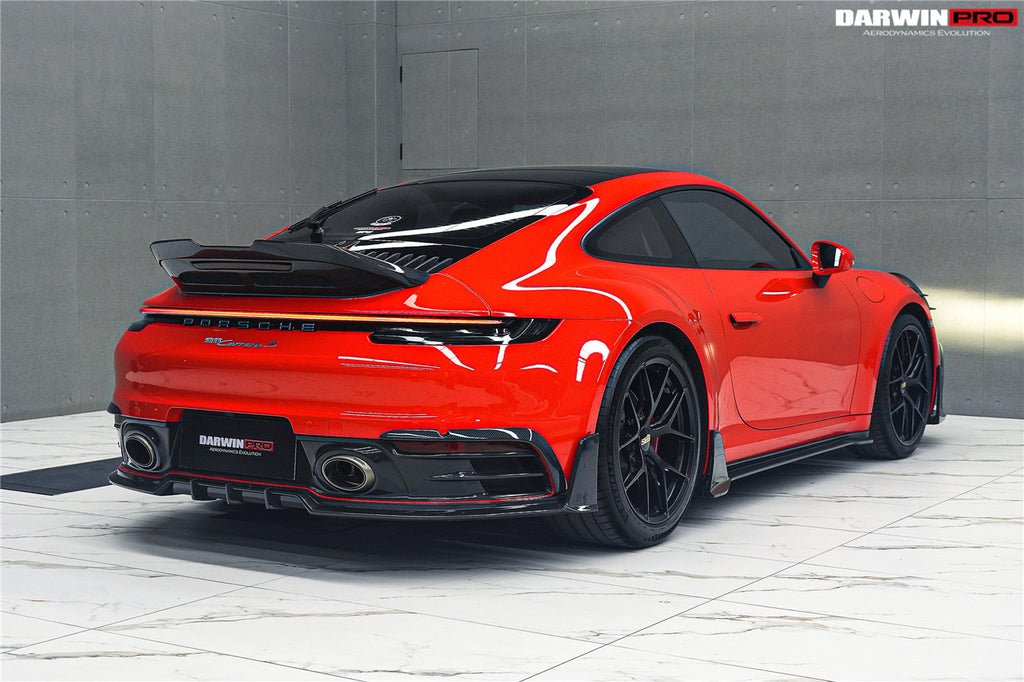 2019-2024 Porsche 911 992 Carbon Fiber Rear Bumper Vent Trims