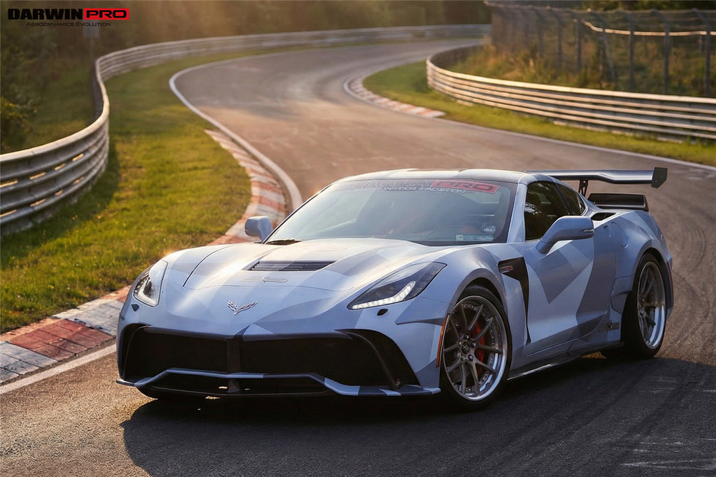 コイアページ (ホームステイカスタム) 2013-2017 Corvette C7 Z51 BKSS Style Full Wide Body Kit