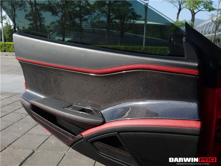 2010-2015 Ferrari 458 Italia and Spider Carbon Fiber Door Panel