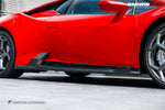  2015-2025 Lamborghini Huracan LP610 & LP580 & EVO & STO & Tecnica BKSSII Style Side Skirts 