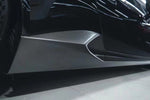  2015-2025 Lamborghini Huracan LP610 & LP580 & EVO & STO & Tecnica N Style Dry Carbon Fiber Side Skirts 