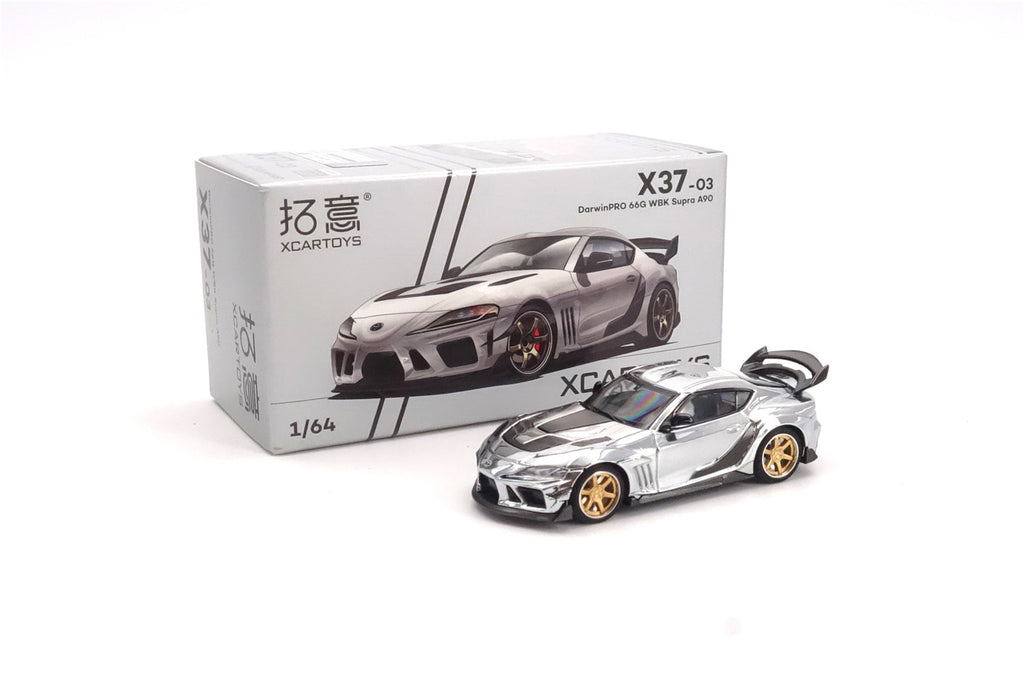 Limited Edition 1:64 Scale Diecast Toyota GR Supra A90 A91 Wide