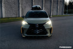  2021-UP Toyota Sienna Thunder Style PP Front Bumper with Lip and Grill and LED Light 