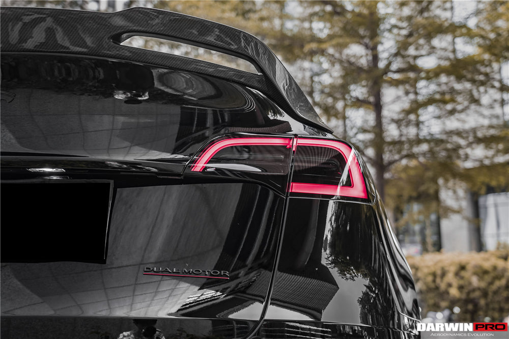 2020-2023 Tesla Model Y IMP Performance Carbon Fiber Trunk Spoiler - DarwinPRO Aerodynamics