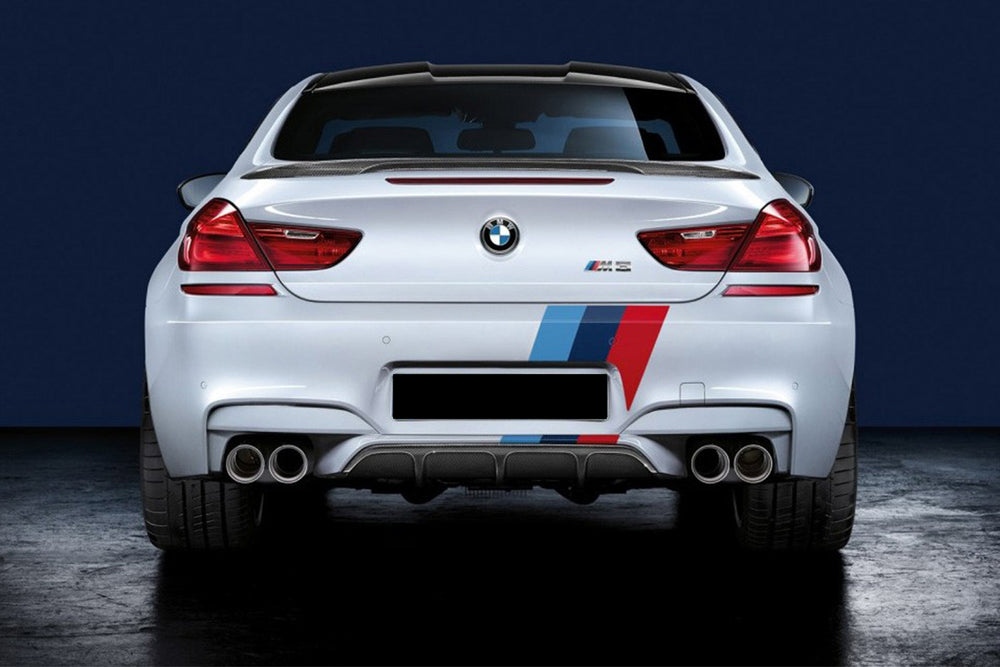 2012-2018 BMW F12 F13 M6 MP Style Carbon Fiber Rear Lip Diffuser