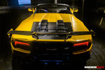  2019-2022 Lamborghini Huracan EVO Spyder OD Style Dry Carbon Engine Trunk Hood - DarwinPRO Aerodynamics 