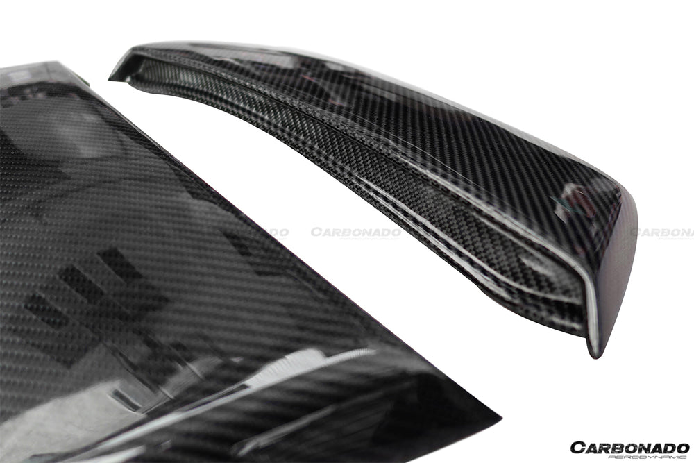 2014-2017 Ford Mustang Rsh Style Carbon Fiber Quarter Panel Side Scoops - Carbonado