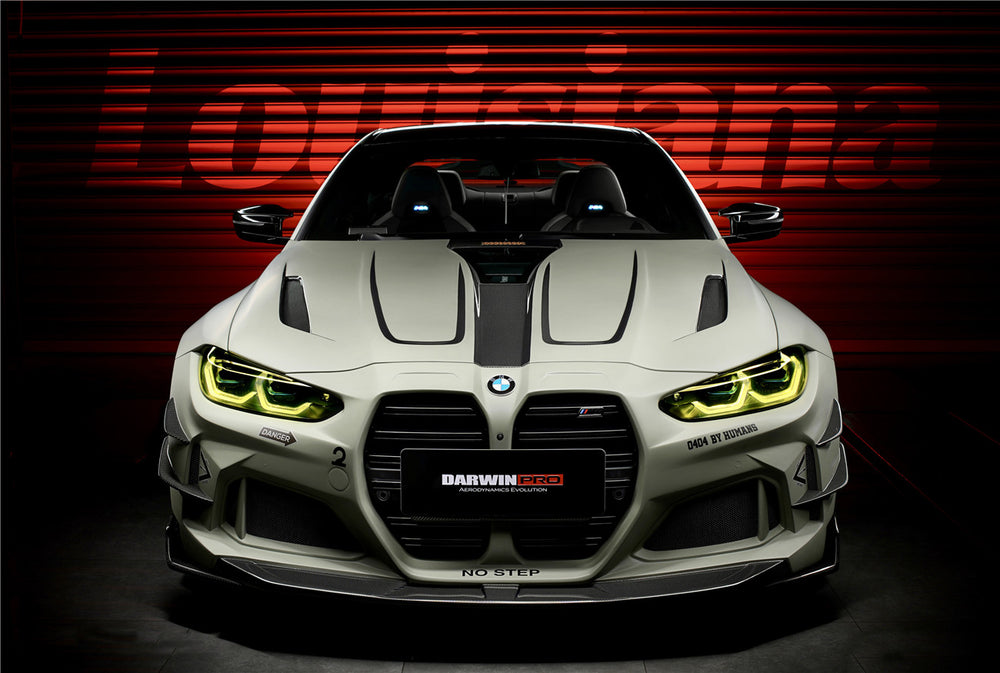 2021-UP BMW M4 G82 & G83 BKSSII Style Front Bumper and Front Fender and Side Skirts - DarwinPRO Aerodynamics