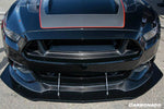  2014-2017 Ford Mustang TRU Style Carbon Fiber Front Bumper Down-Grill - Carbonado 