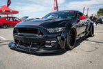  2015-2017 Ford Mustang TRU Style Carbon Fiber Front Bumper Up-Grill 