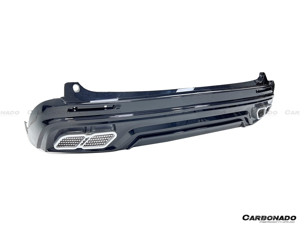 2021 UP Toyota Sienna Thunder Style PP Rear Diffuser with Tips - Carbonado