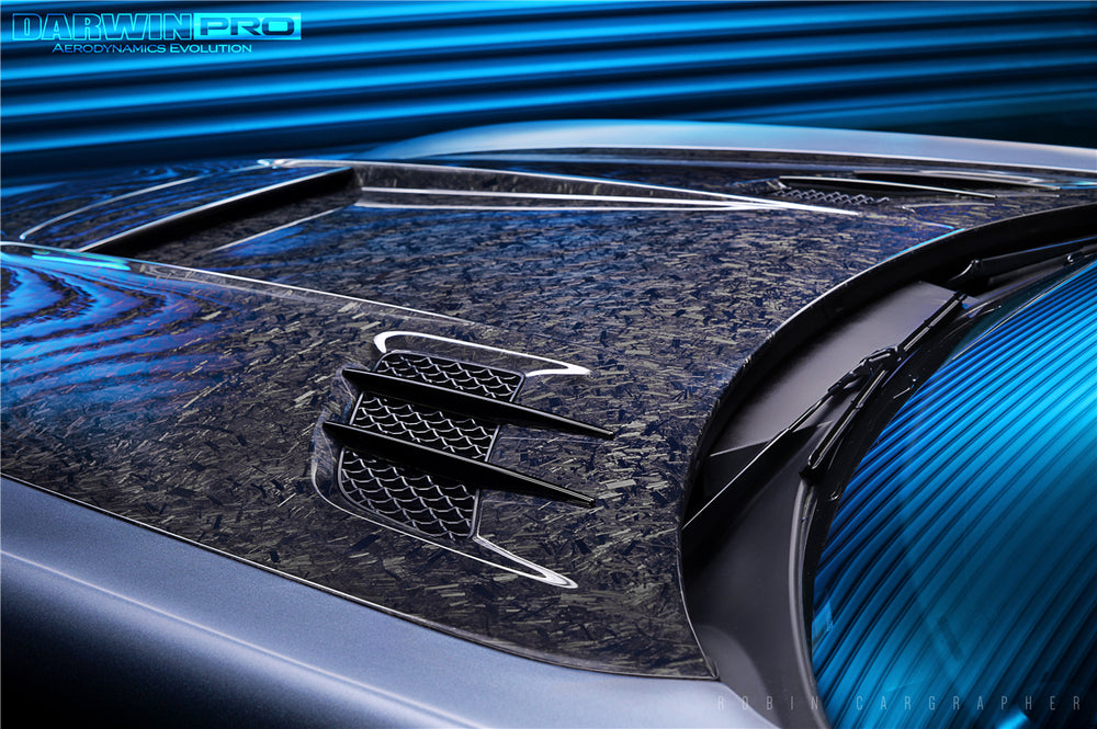 2010-2015 Mercedes Benz W197 SLS AMG BKSS Style Carbon Fiber Hood - DarwinPRO Aerodynamics