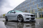  2013-2019 BMW 3 Series F30 F35 M-Tech GV Style Carbon Fiber Front Lip W/Caps 
