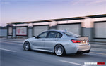 2011-2019 BMW 3 Series F30/F35 M-Tech GV Carbon Fiber Rear Lip w/ Diffuser & Caps - DarwinPRO Aerodynamics 