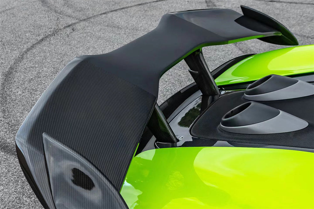 2018-2021 McLaren 600lt BKSS Style Carbon Fiber Trunk Spoiler - DarwinPRO Aerodynamics