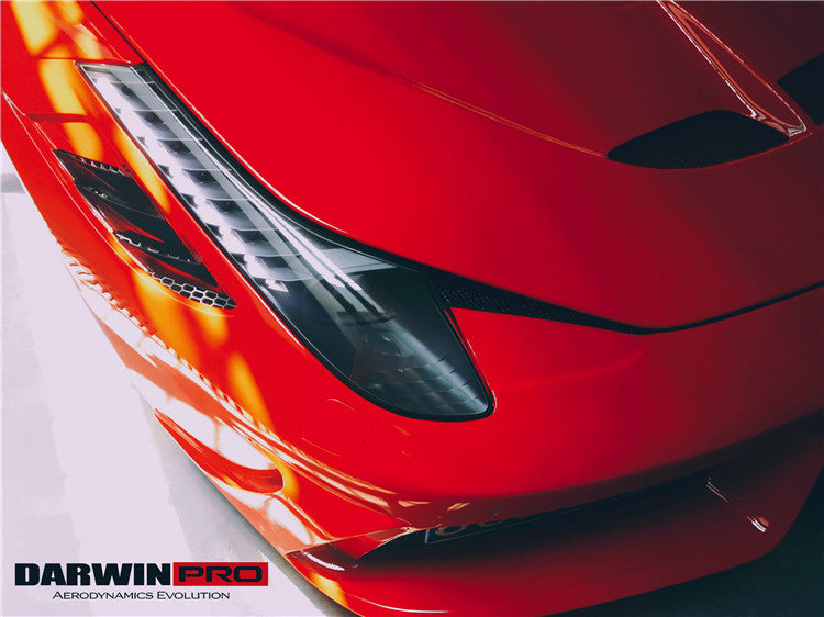 2010-2015 Ferrari 458 Coupe/Spyder Speciale Style Hood - DarwinPRO Aerodynamics
