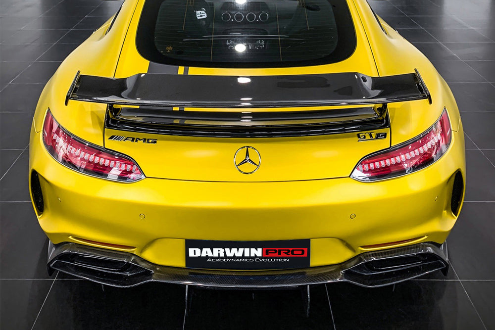 2017-2021 Mercedes Benz AMG GT/GTS IMP Performance Partial Carbon Fiber Rear Bumper w/ Diffuser - DarwinPRO Aerodynamics