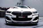  2018-2022 BMW 8 Series G14 Convertible/G15 Coupe/G16 4DR-Gran Coupe 840/850 IMP Performance Carbon Fiber Front Lip - DarwinPRO Aerodynamics 