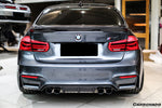  2014-2020 BMW M3 F80 & M4 F82 MP Style Carbon Fiber Rear Diffuser - Carbonado 