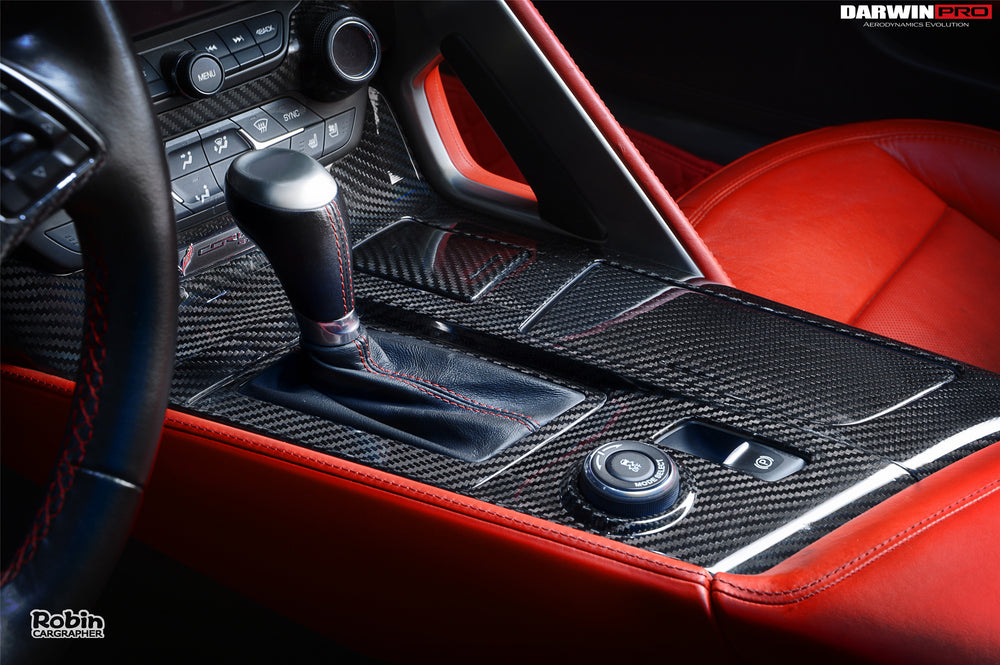 2013-2019 Corvette C7 Z06 Grandsport Dry Carbon Fiber Interior - DarwinPRO Aerodynamics
