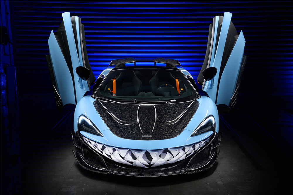 2015-2021 McLaren 540C/570S BKSS Style Carbon Fiber Front Lip - DarwinPRO Aerodynamics