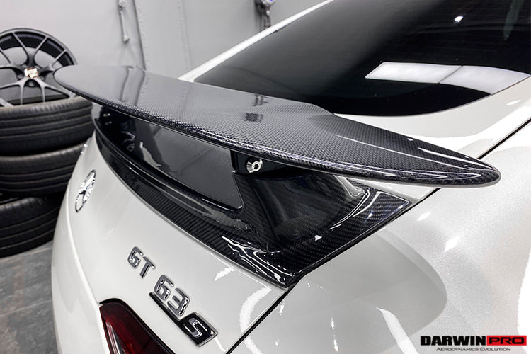 2019+ Mercedes Benz AMG GT63/S GT50 4Door Coupe X290 Carbon Fiber Trunk Spoiler - DarwinPRO Aerodynamics