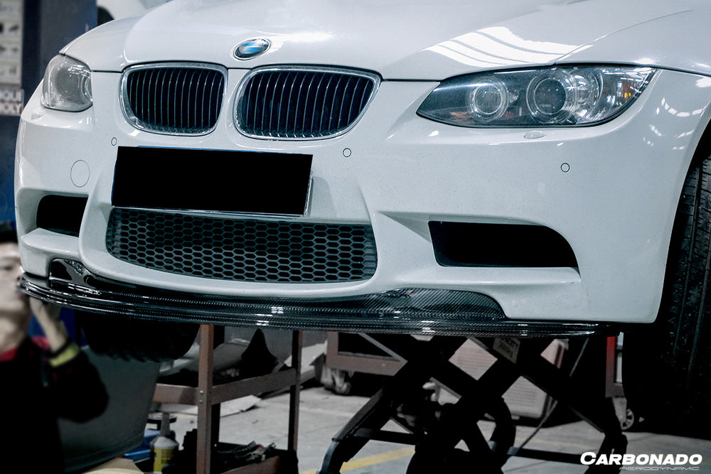 2008-2012 BMW M3 E90/E92/E93 GTSII Style Carbon Fiber Lip - Carbonado