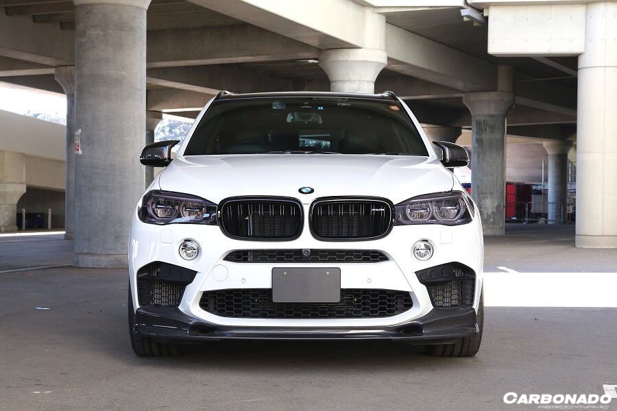 BMW F15 X5 M Sport 3D Style Carbon Fiber Front Lip