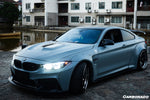 2014-2020 BMW M3 F80 & M4 F82 D3 Style Front Bumper - Carbonado 