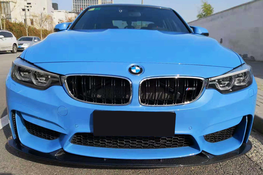 2014-2020 BMW M3 F80 & M4 F82 3D Style Front Lip - DarwinPRO Aerodynamics