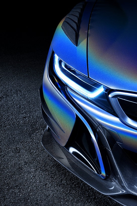 2014-2018 BMW i8 BZK Carbon Fiber Front Lip Splitter - DarwinPRO Aerodynamics