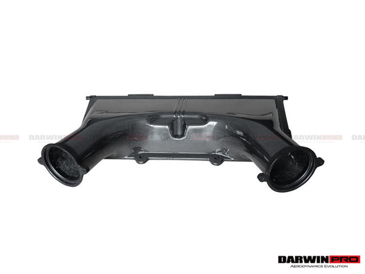 2015-2022 Ferrari F8/488 GTB/Spyder Dry Carbon Fiber Airbox - DarwinPRO Aerodynamics