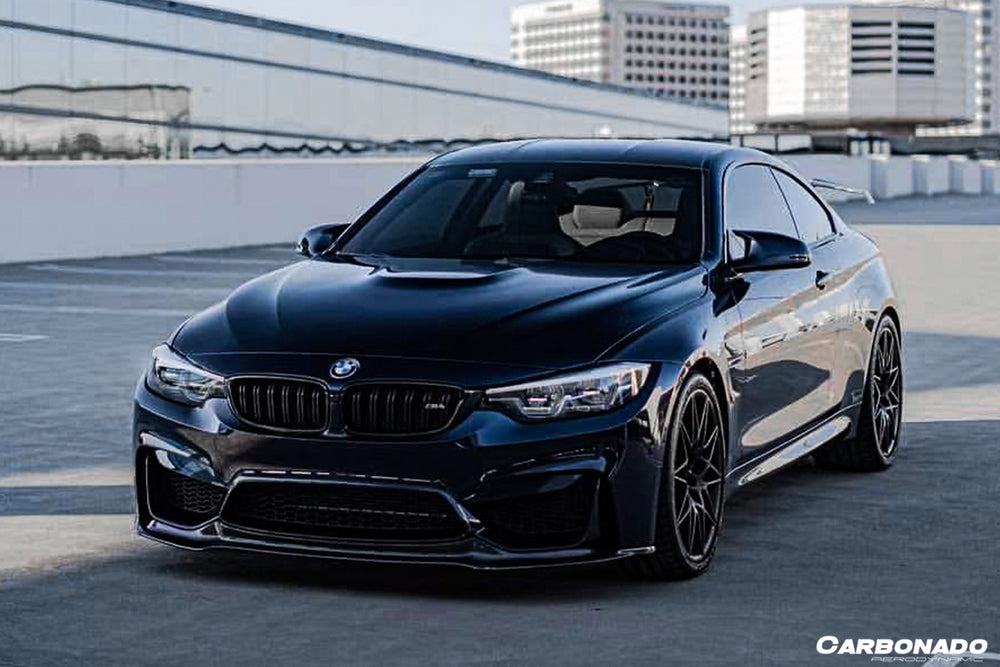 2014-2020 BMW M3 F80 M4 F82 VRS Style Carbon Fiber Front Lip - Carbonado