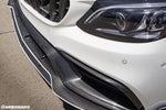 2015-2021 Mercedes Benz W205 C63/S AMG Sedan BR Style Front Lip - Carbonado 