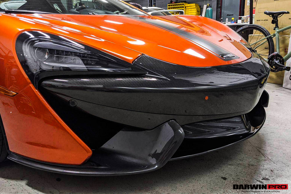 2015-2020 McLaren 600LT/540c/570s/570gt Front Bumper Top Cover Replcement - DarwinPRO Aerodynamics