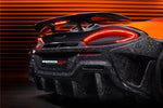  2018-2021 McLaren 600lt Carbon Fiber Rear Bumper Side Canards 