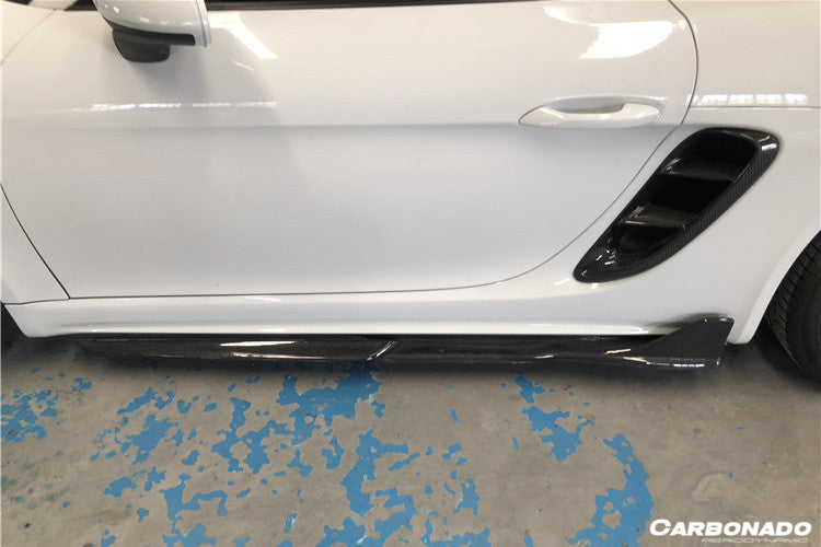 2017-2023 Porsche 718 Cayman/Boxster AM Style Carbon Fiber Full Body Kit - Carbonado