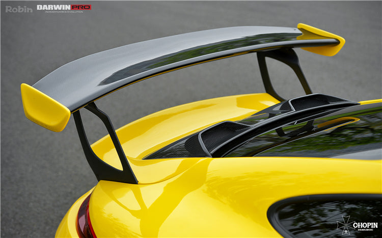 2012-2015 Porsche 911 991.1 Carrera & S & 4S GT2RS Style Trunk Spoiler Wing - DarwinPRO Aerodynamics